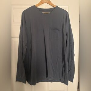 EMS Men's Long Sleeve Blue Shirt